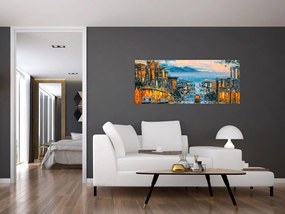 Tablou - Telecabină, San Francisco (120x50 cm)