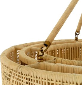 Candelabru LUX design natural Bernardi ratan