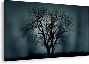 Tablou copaci în eclipsă (90x60 cm)