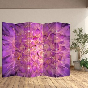 Paravan - Floare detailat (210x170 cm)