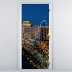 Fototapet pentru ușă - Las Vegas (95x205cm)