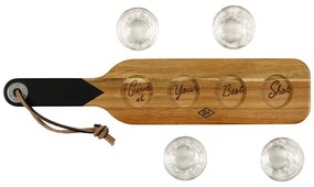 Tavă cu 4 pahare pentru tărie Gentlemen's Hardware