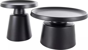 Măsuță de cafea Nerox set - negru mat