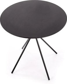 OFERTA Masa de dining neagra PHANTOM 80x80 clasa II