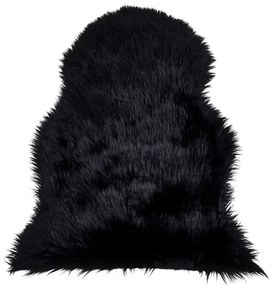 Blană neagră sintetică 50x85 cm – House Nordic