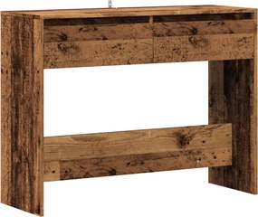 vidaXL Masă consolă, lemn vechi, 100x35x76,5 cm, lemn prelucrat