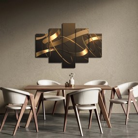 Tablou - Panglici de bronz (150x105 cm)