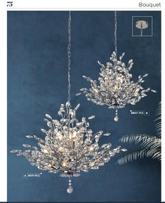 Lustra moderna design deosebit Bouquet 7lt 8807-7CC SRT