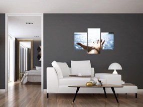Tabloul cu palma deschisă (90x60 cm)