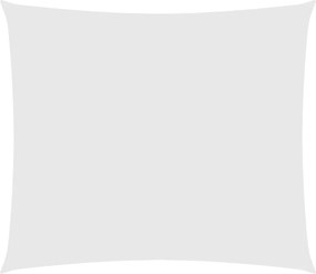 vidaXL Parasolar, alb, 2,5x3 m, țesătură oxford, dreptunghiular