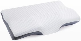 CERVI-SAN PRIM, Pernă ergonomică pentru dormit, din spumă cu memorie, Husă detașabilă, fermitate normală