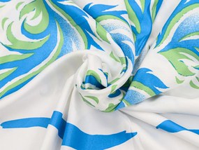 Lenjerie de pat din microsaten SOFTURE, alb-albastru Dimensiune lenjerie de pat: 70 x 90 cm | 140 x 200 cm