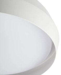 Lustra / Plafoniera LED design modern slim SHOKU 35cm alb