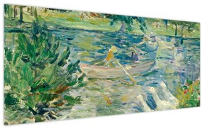 Tablou - Berthe Morisot, Girl in a Boat with Geese, reproducere (120x50 cm)
