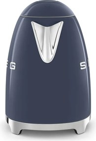 Ceainic electric SMEG KLF03NBEU, 2400 W, 1,7 l, bază rotativă la 360°, finisaj lucios, albastru marin