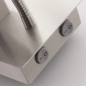 Eglo 96477 - Lampă LED flexibilă PASTERI 1xE27/40W+LED/3,8W albă