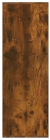 Pantofar, stejar sonoma, 54x34x100,5 cm, lemn compozit 1, Stejar afumat