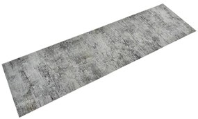 vidaXL Covor de bucătărie lavabil Beton, 45x150 cm, catifea