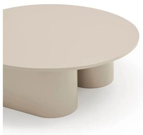 Măsuță de cafea crem 110x111 cm Totem – Teulat