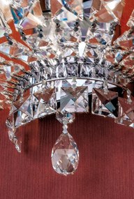 Aplica de perete cristal Swarovski AMBASSADOR crom
