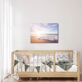 Tablou cu plaja cu nisip (70x50 cm)