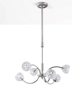 Lustra reglabila design modern de lux Maderno 6L crom
