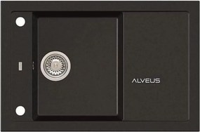 Chiuveta compozit Alveus Formic 30 negru 76x50 cm