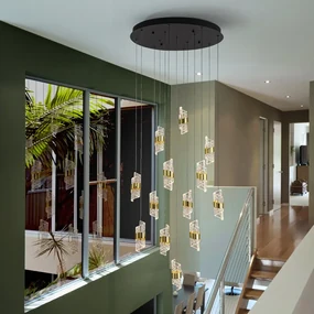 Lustra LED suspendata design elegant Iliada 13L