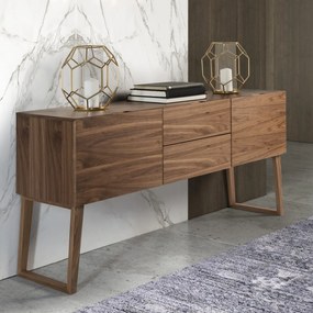 Comoda eleganta design modern Walnut AC-CP1702-E