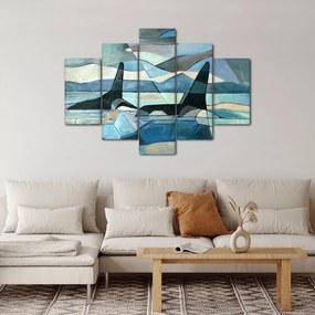 Tablou - Balene (150x105 cm)