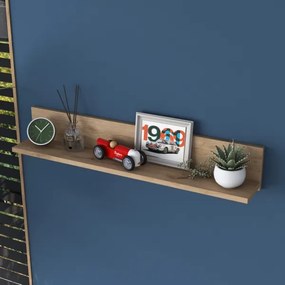 Raft de perete RANI 90x15 cm maro