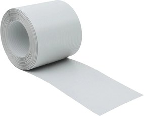 vidaXL Paravane de grădină, 10 buc., gri deschis, 252,5x19 cm, PVC