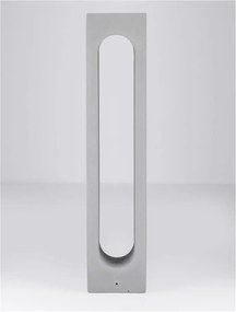 Stalp LED iluminat exterior din beton IP65 STAGE H-70cm