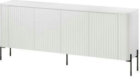 Comoda VERA, alb, PAL laminat, 190x40x80 cm