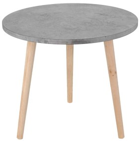 426840 Home&Styling Masă laterală, gri, 42,5 x 49,5 cm, MDF