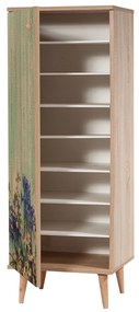 Mobilier pentru hol Feliz 727 (Stejar sonoma + Albastru închis). 1089413