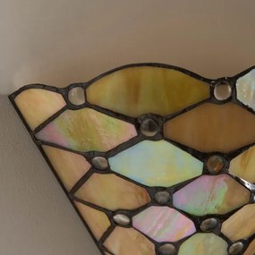 Endon 64302 - Aplică de perete Tiffany PEARL 1xE14/40W/230V