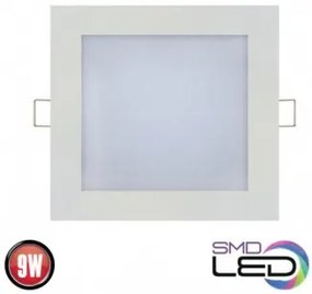 Spot incastrat LED SMD 9W 6400K SLIM/Q-9CW HOROZ