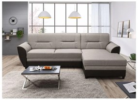 Colțar extensibil Sovard (maro + bej gri) (cu sp. depozitare) (D). 1096889