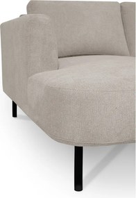 Colțar bej (cu colț pe partea dreaptă/în formă de "U") Hero – Scandic