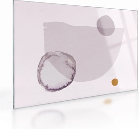 Tablou pe sticlă - Minimalism violet N⁰2 (70x50 cm)