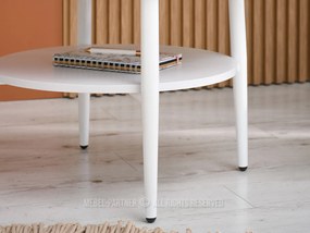 Măsuță de cafea Randolf S (sonoma + alb). 1111696