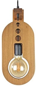 Aplica de perete rustica fabricata manual din lemn MELISSA
