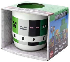 Minecraft Elite cană de porțelan 380 ml (13 oz) în cutie cadou