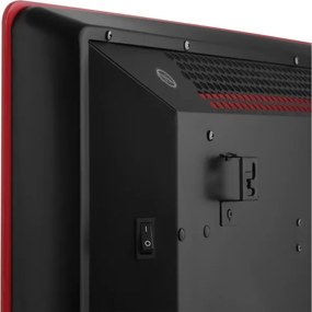 Sencor - Convector electric inteligent 1200/2400 W, 230 V, IP24, Wi-Fi, roșu