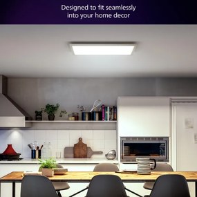 Philips Hue AURELLE Plafonieră LED reglabilă, 39W/230V, 60x60 cm, alb