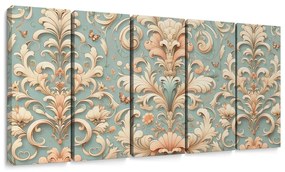 Tablou 5-piese ornamente vintage