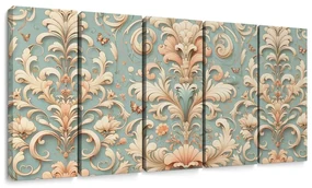 Tablou 5-piese ornamente vintage