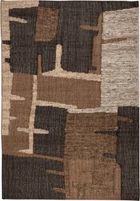 Covor maro din lână 160x230 cm Briton – Dutchbone