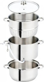 Extractor de suc Klausberg KB 9032, 28 cm, 8 litri, 4 piese, pentru plite cu inducție, din oțel inoxidabil